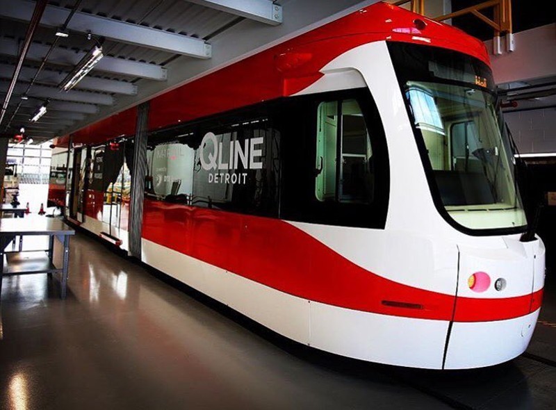 The QLINE streetcar - via Instagram user @newordercoffee
