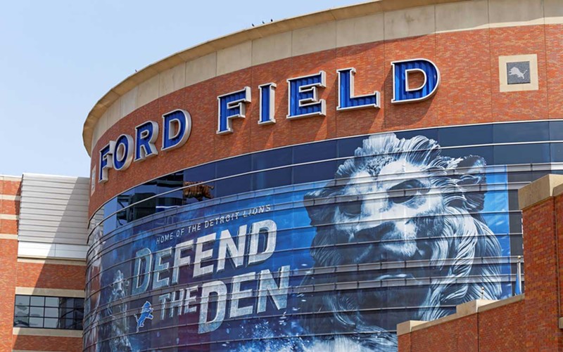 Season tickets for Detroit Lions games at Ford Field sold out in the blink of an eye. - Shutterstock