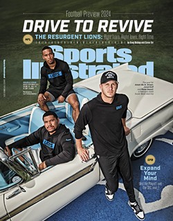 The “Football Preview 2024” issue of Sports Illustrated favors the Detroit Lions. - Sports Illustrated