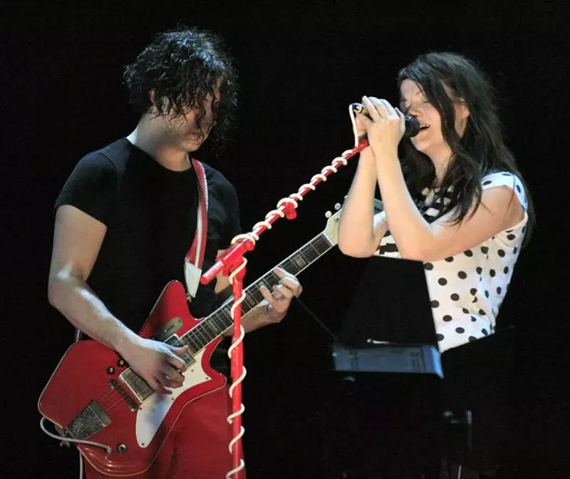 Jack and Meg White in 2007. - Fabio Venni, Wikimedia Creative Commons