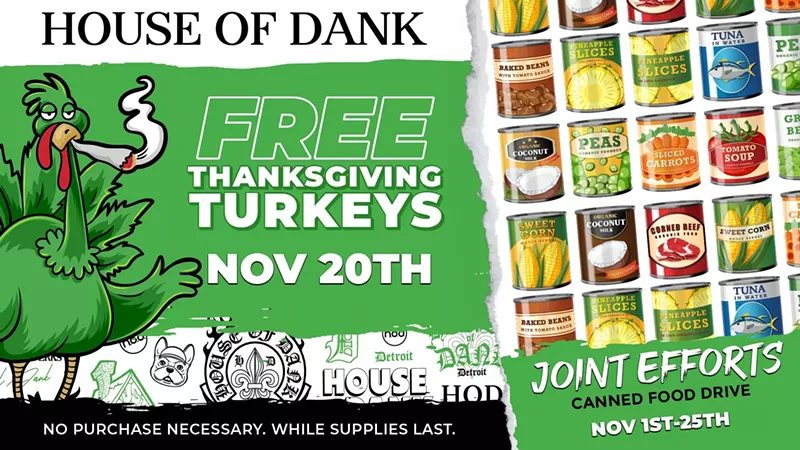 House of Dank Continues Annual Turkey Drive Tradition & Brings Back Canned Food Drive for 2nd Year