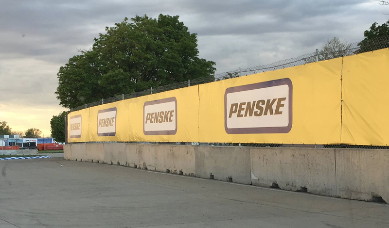 Race fans who support Roger Penske's Detroit Belle Isle Grand Prix are attempting to intimidate race opponents. - Facebook