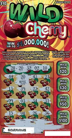 The $1 million ticket. - Michigan Lottery