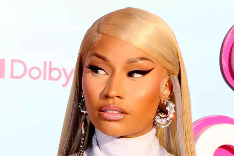 Nicki Minaj at the Barbie World Premiere at the Shrine Auditorium on July 9 in Los Angeles. - Shutterstock