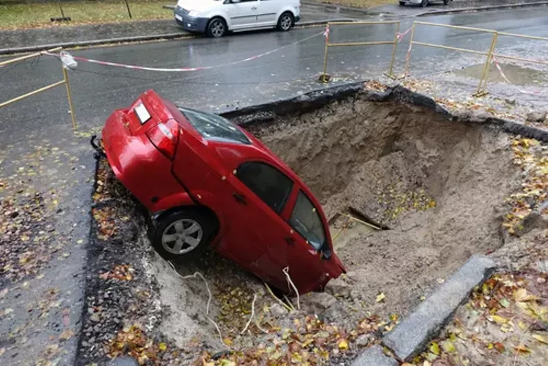 No, this isn't a Michigan pothole. But with a little work and application, the Michigan legislature is on its way to making this a reality. - Photo courtesy shutterstock