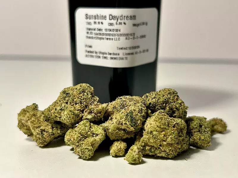 Sunshine Daydream strain by Utopia Farms. - Steve Neavling