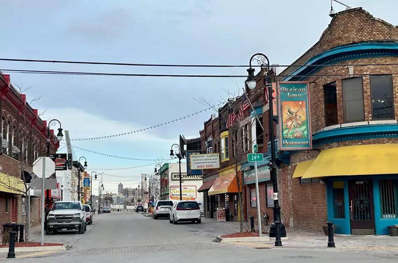 Much of Southwest Detroit is eerily quiet as fears spread about immigration raids. - Steve Neavling