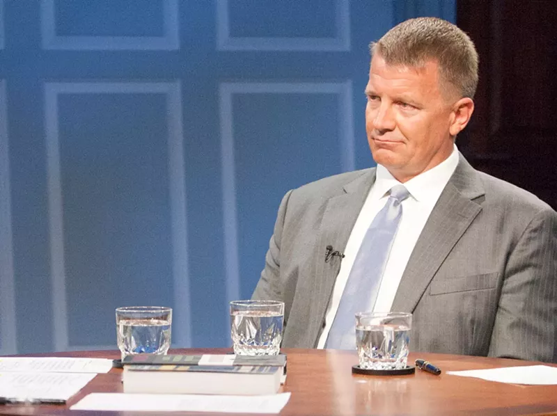Erik Prince in 2015. - Miller Center, Wikimedia Creative Commons