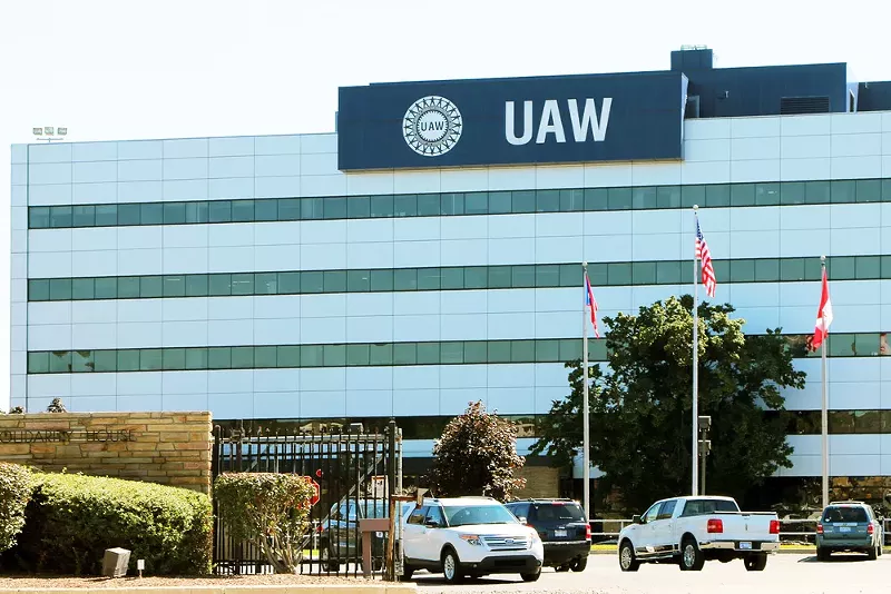 United Auto Workers (UAW) world headquarters in Detroit. - Shutterstock