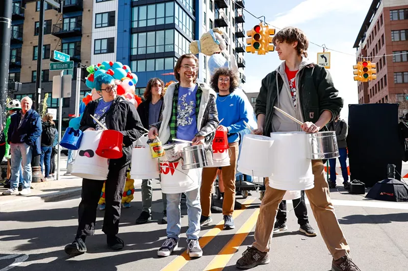 FestiFools returns to the streets of downtown Ann Arbor. - Holly Burkhart
