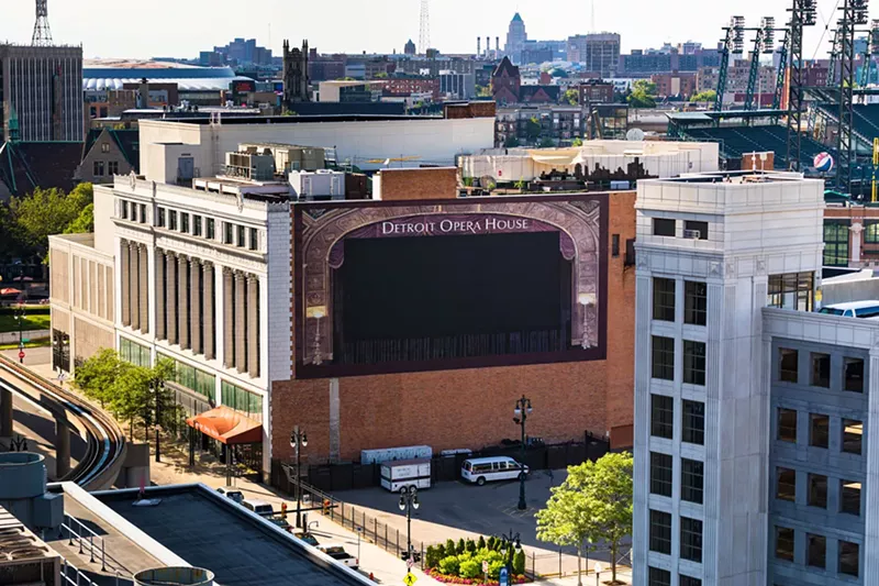 The Detroit Opera House. - Shutterstock