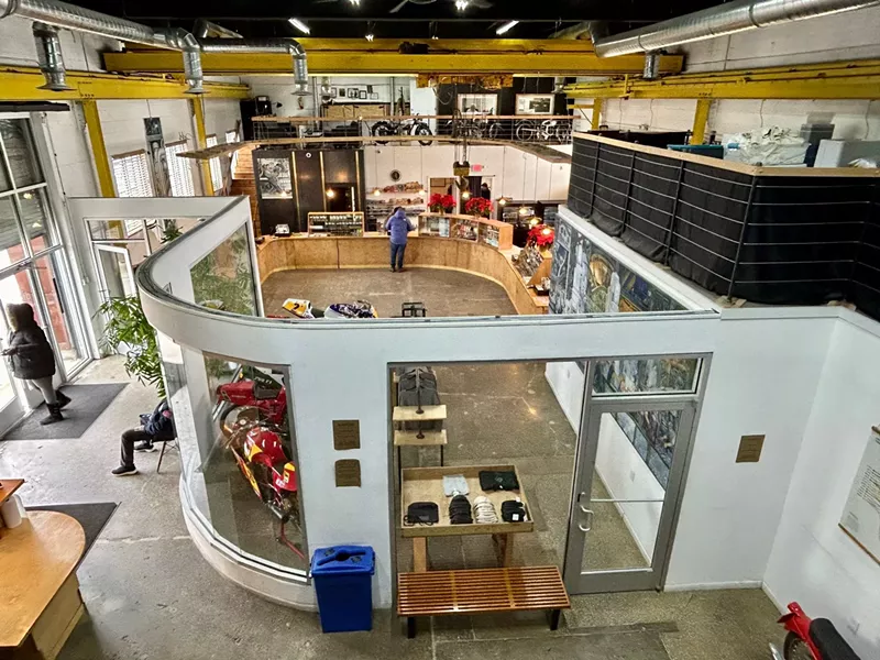 Utopia Gardens is located inside an old elevator factory on Detroit's lower east side. - Steve Neavling