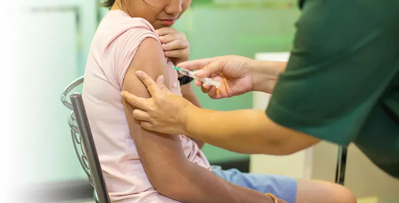 The first measles outbreak in Michigan since 2019 has been identified in Montcalm County. - Shutterstock