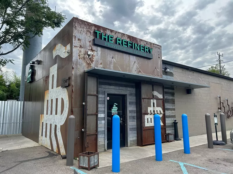 The Refinery is a dispensary in Detroit with a large selection of high-quality cannabis. - Steve Neavling