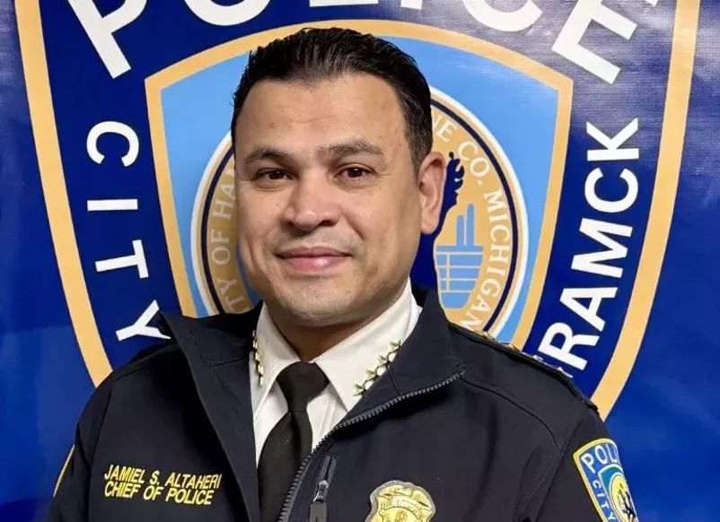 Suspended Hamtramck Police Chief Jamiel Altaheri. - City of Hamtramck