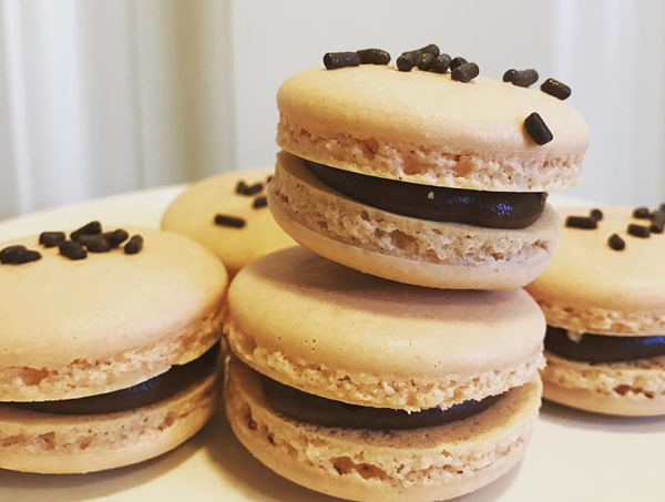 Chocolate Malt macarons - Le Detroit Macaron Facebook