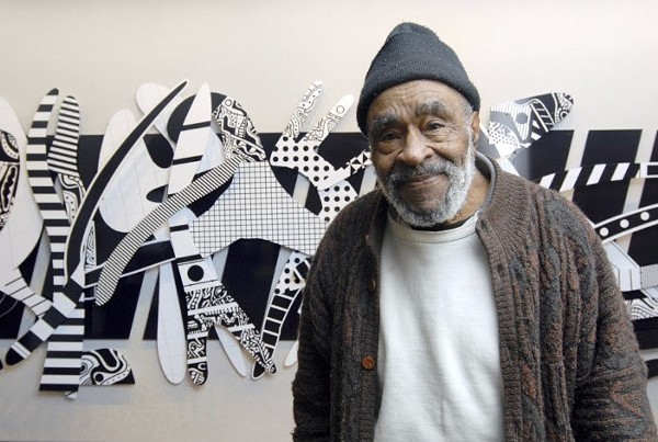 Detroit artist Charles McGee. - Ray Manning