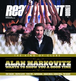 Alan Markowitz on the cover of Real Detroit Weekly in 2010. - Real Detroit Weekly