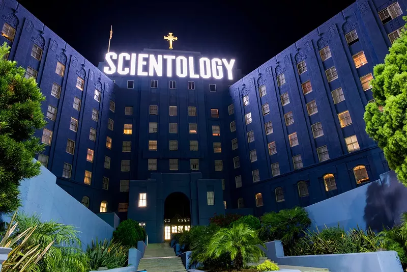 The Church of Scientology headquarters in LA, hopefully Detroit's building won't look so ominous. - SHutterstock