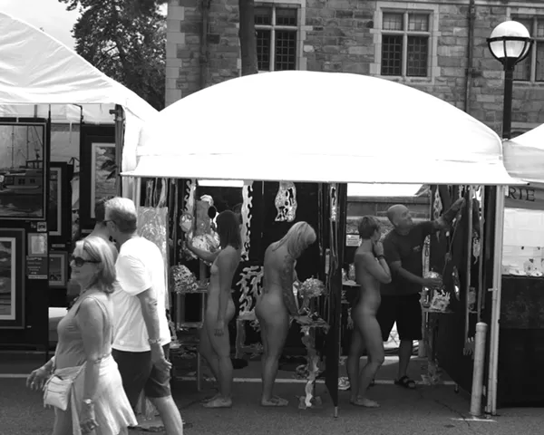 Enjoy Harvey Drouillard's NSFW nudes from this year's Ann Arbor Art Fair