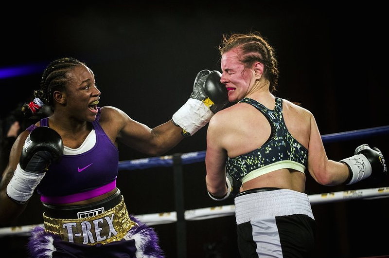Flint boxer Claressa Shields goes in the ring at MGM Grand Detroit tonight