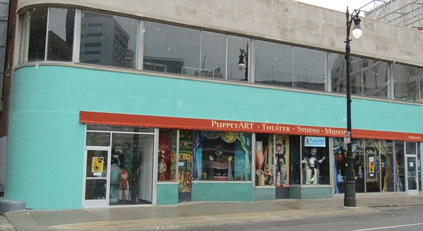 PuppetART theatre on 25 E. Grand River in downtown Detroit. - FACEBOOK