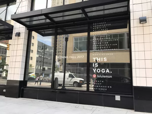 Lululemon will open in downtown Detroit in late September