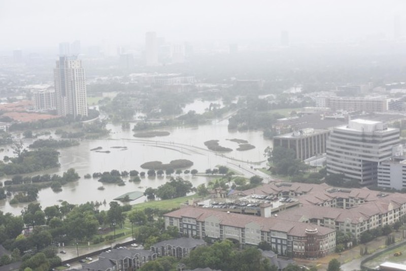 Hurricane Harvey has devastated Houston, TX. - shutterstock