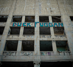 A graffiti piece protesting Detroit Mayor Mike Duggan. - Instagram, @piecesofdetroit