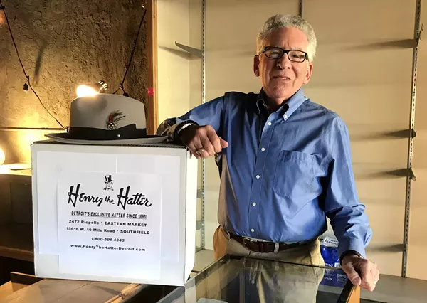Paul Wasserman inside Henry the Hatter's new location in Eastern Market. - PHOTOS COURTESY OF MARX LAYNE