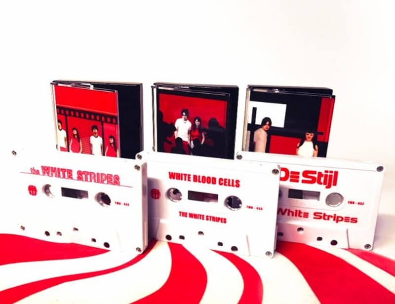 White Stripes releasing first three albums on cassettes