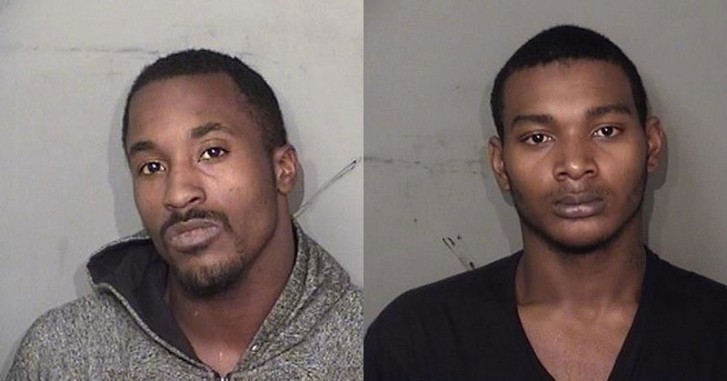 Aaron Rashard Stewart, 22, and Quentin Davon Flemons, 19, are believed to be behind the recent abductions of two cyclists in their twenties near the Detroit-Hamtramck border. - Wayne County Sheriff's Office