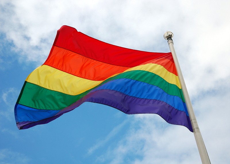 Ferndale is one of the first cities in the country to permanently wave the LGBT Pride flag