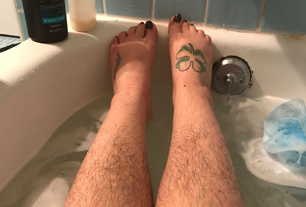 I went a year without shaving. Here’s what I learned about myself, my body, and my relationship.