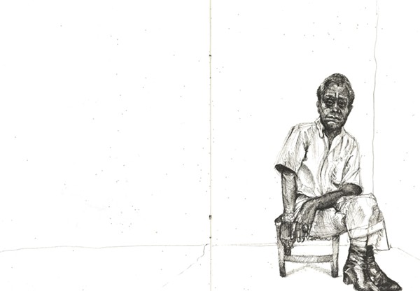 Why Sabrina Nelson is no longer mad that someone stole her sketchbook of James Baldwin drawings