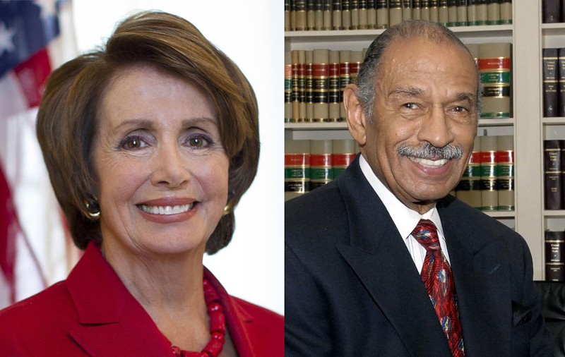Democrats join Nancy Pelosi in call for John Conyers to resign