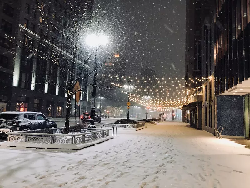 Metro Detroit could still get a white Christmas this year