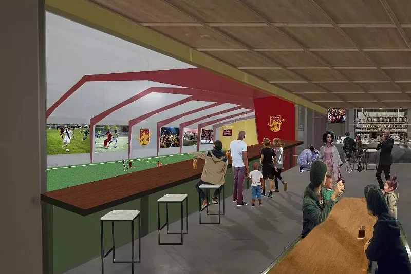 Detroit City FC will open an indoor soccer field house this fall