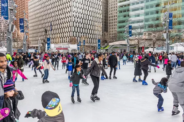 Meijer will distribute free ice skating passes for The Rink at Campus Martius