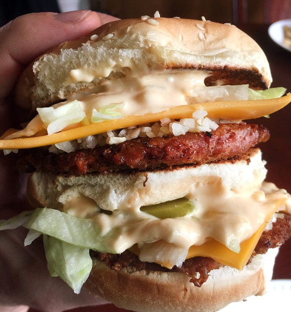 The Big Mock - a vegan Big Mac - Courtesy photo