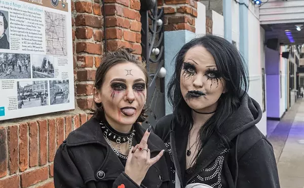 All the cool people we saw at Poppy's show at the Crofoot