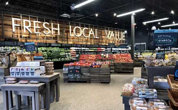 A Meijer store in Detroit.