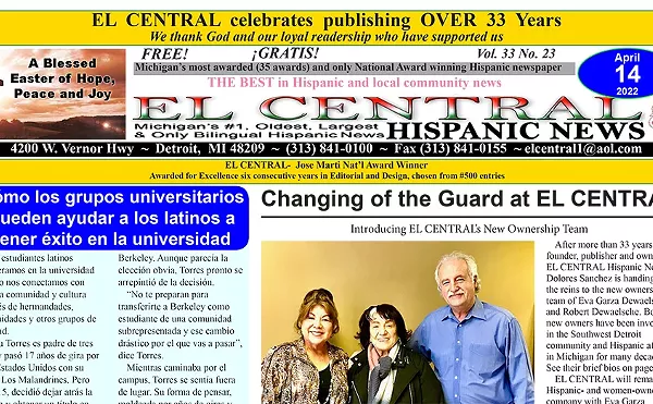 Southwest Detroit&rsquo;s bilingual &lsquo;El Central&rsquo; Hispanic News under new ownership