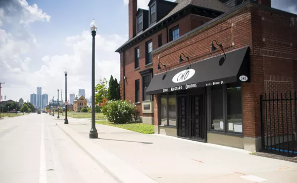 Chili Mustard Onions in Brush Park.