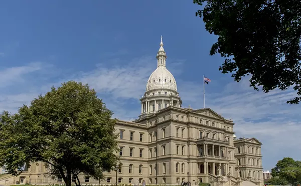 Michigan Capitol building in Lansing.