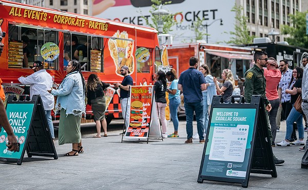 Due to demand, food trucks return to downtown Detroit earlier than usual (2)