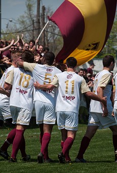 Detroit's semi-pro soccer club will host a First Division team tomorrow night