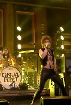 Greta Van Fleet receives standing ovation during 'Tonight Show' debut