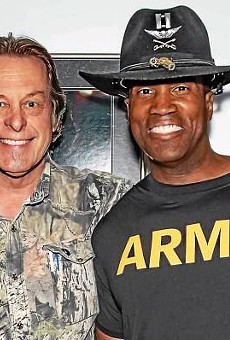 Ted Nugent and John James.
