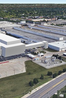 Rendering of the Fiat Chrysler Automobiles assembly plant.